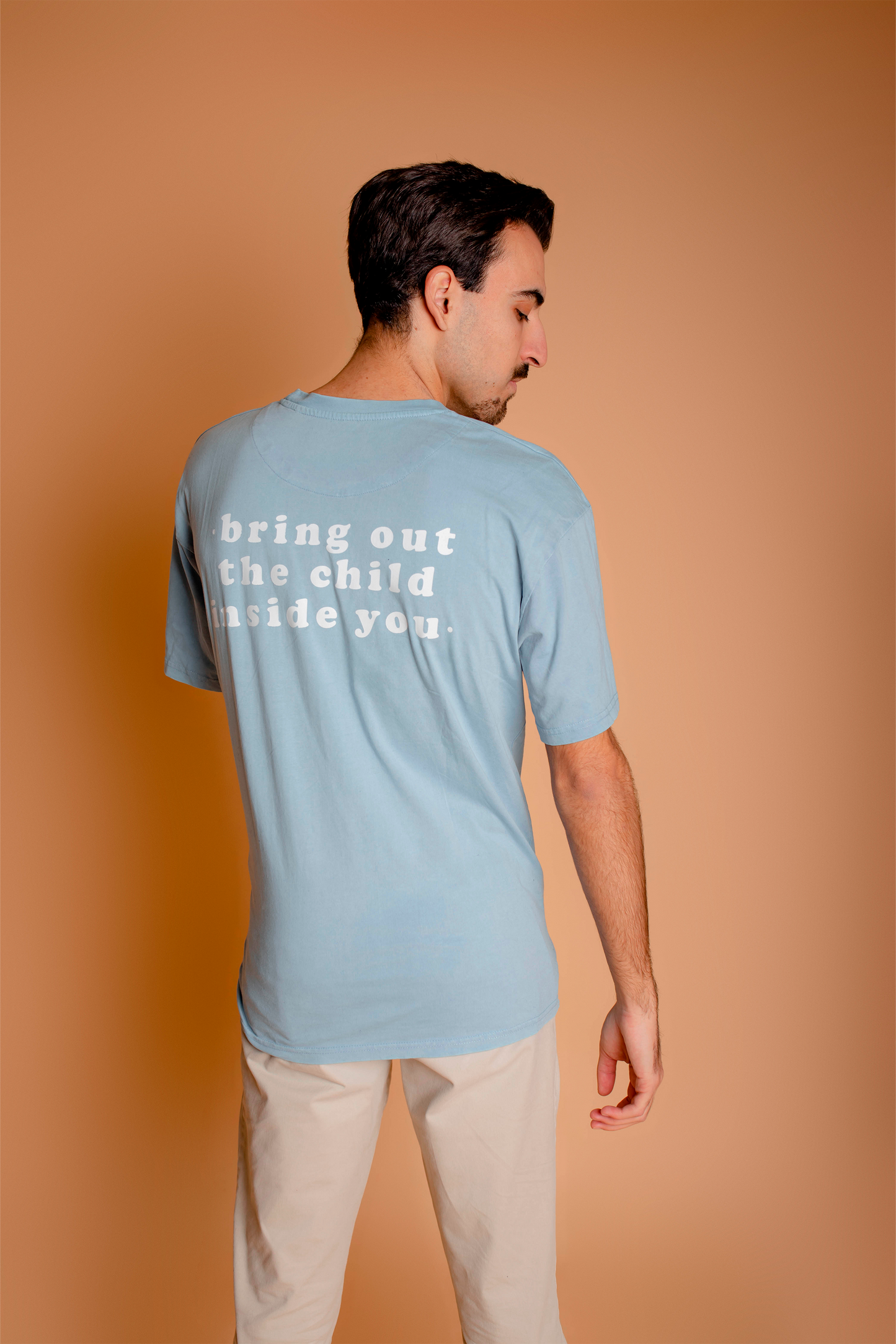 CAMISETA PRINT FRASE CELESTE