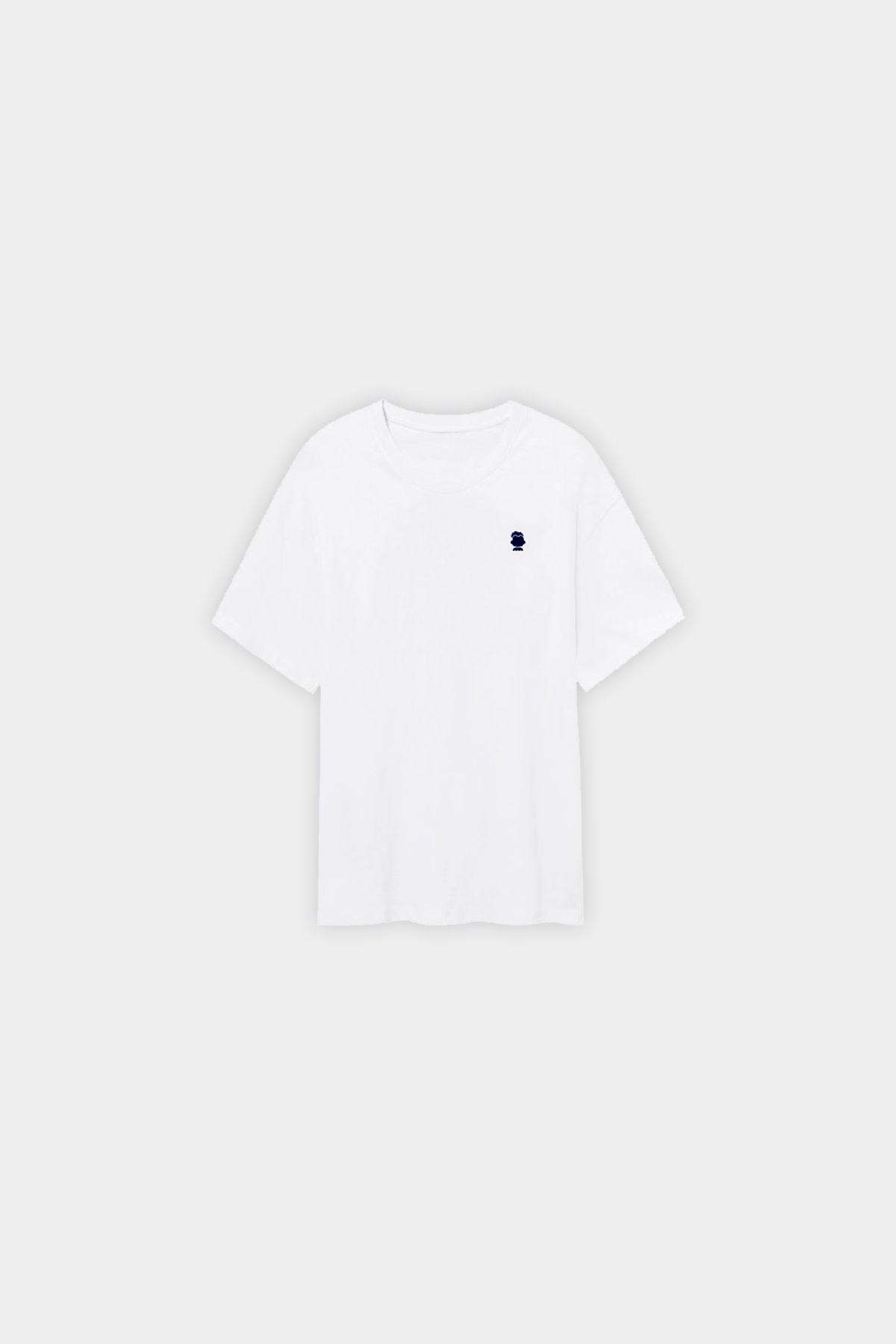 CAMISETA LOGOTIPO ETNICO BLANCA