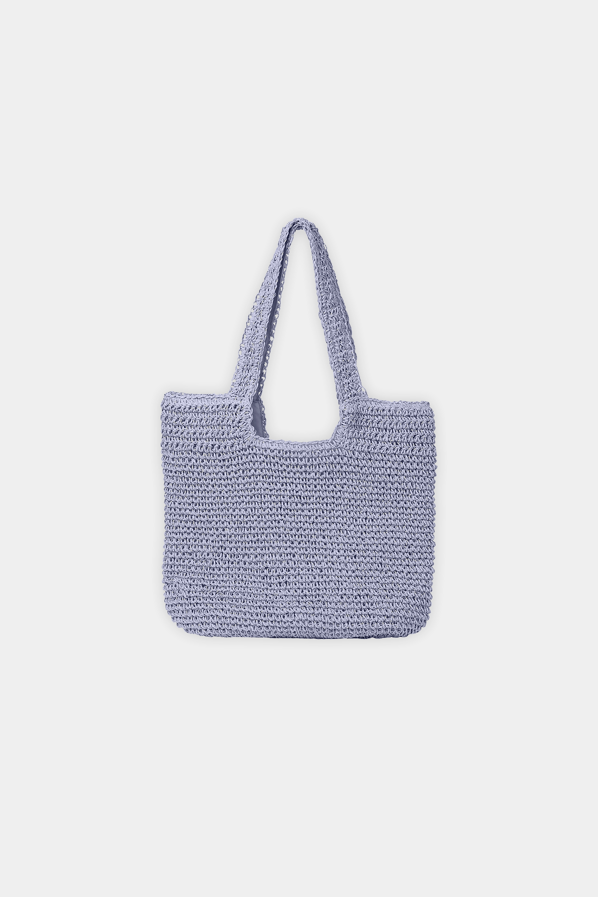 BOLSO TRENZADO LILA