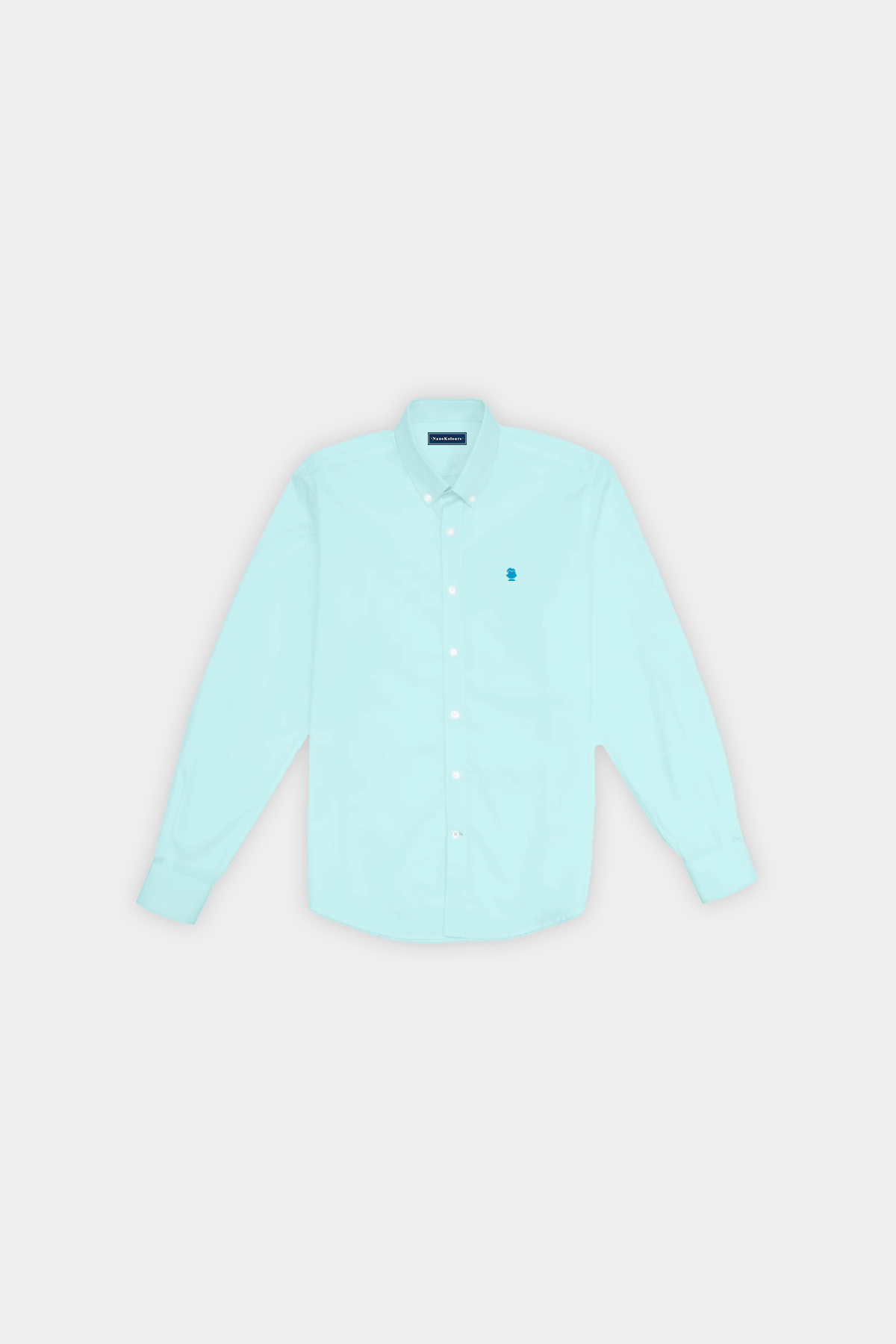 CAMISA BÁSICA VERDE AGUA