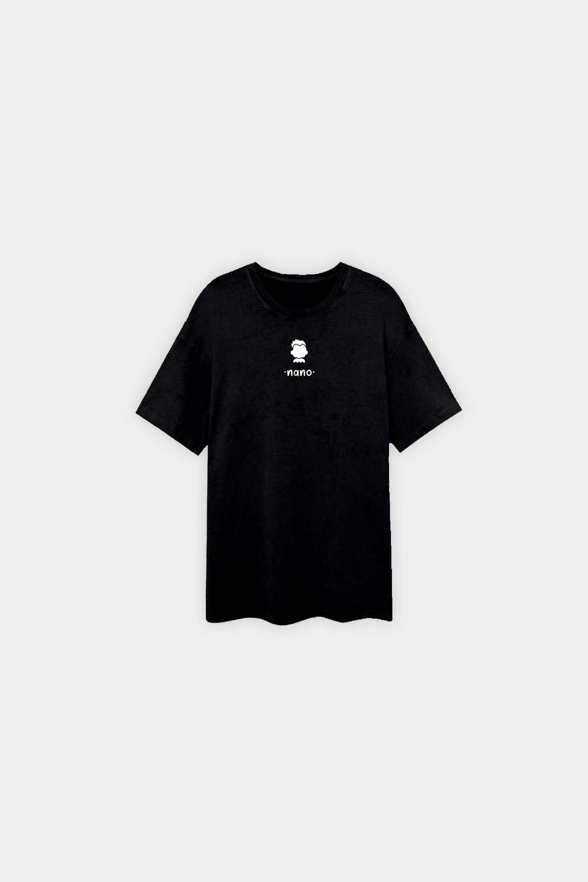 CAMISETA LOGO PECHO NEGRA