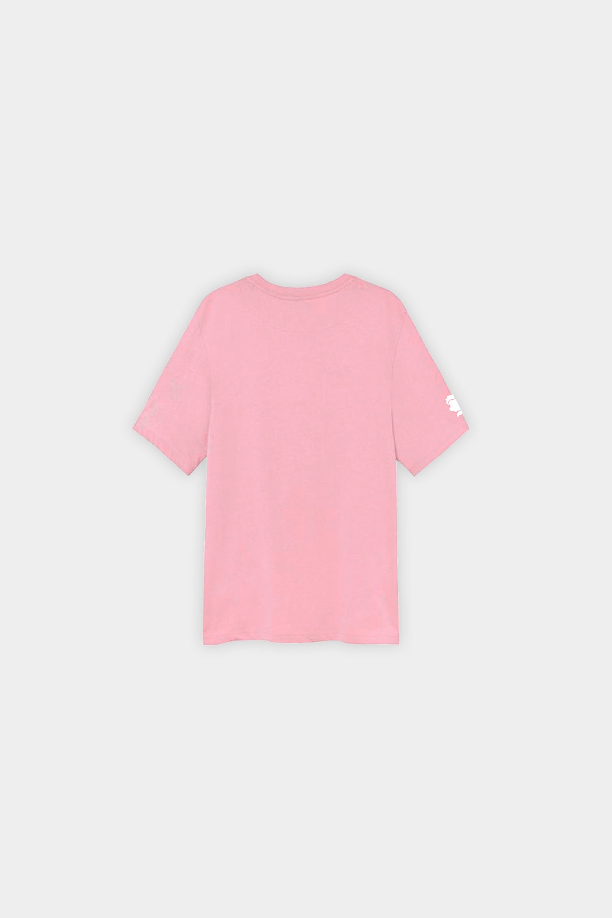 CAMISETA LETRAS PECHO ROSA