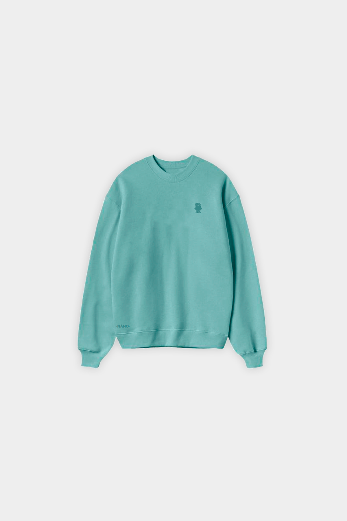 CREWNECK BÁSICA VERDE AGUA