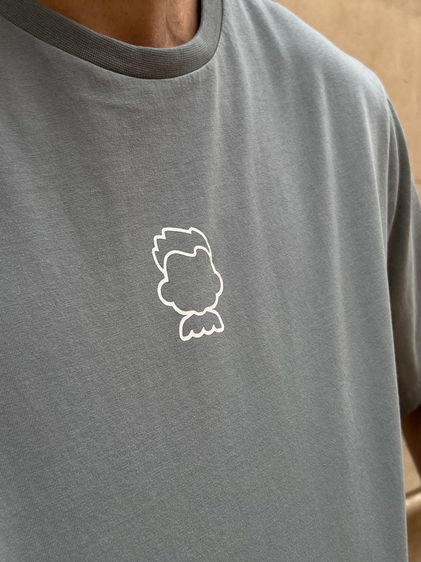 CAMISETA CONTRASTE VERDE