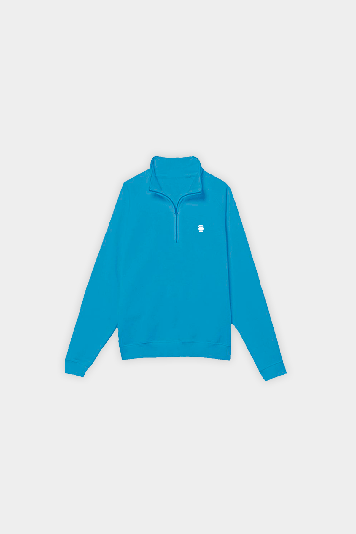 HALF ZIP BÁSICA CELESTE
