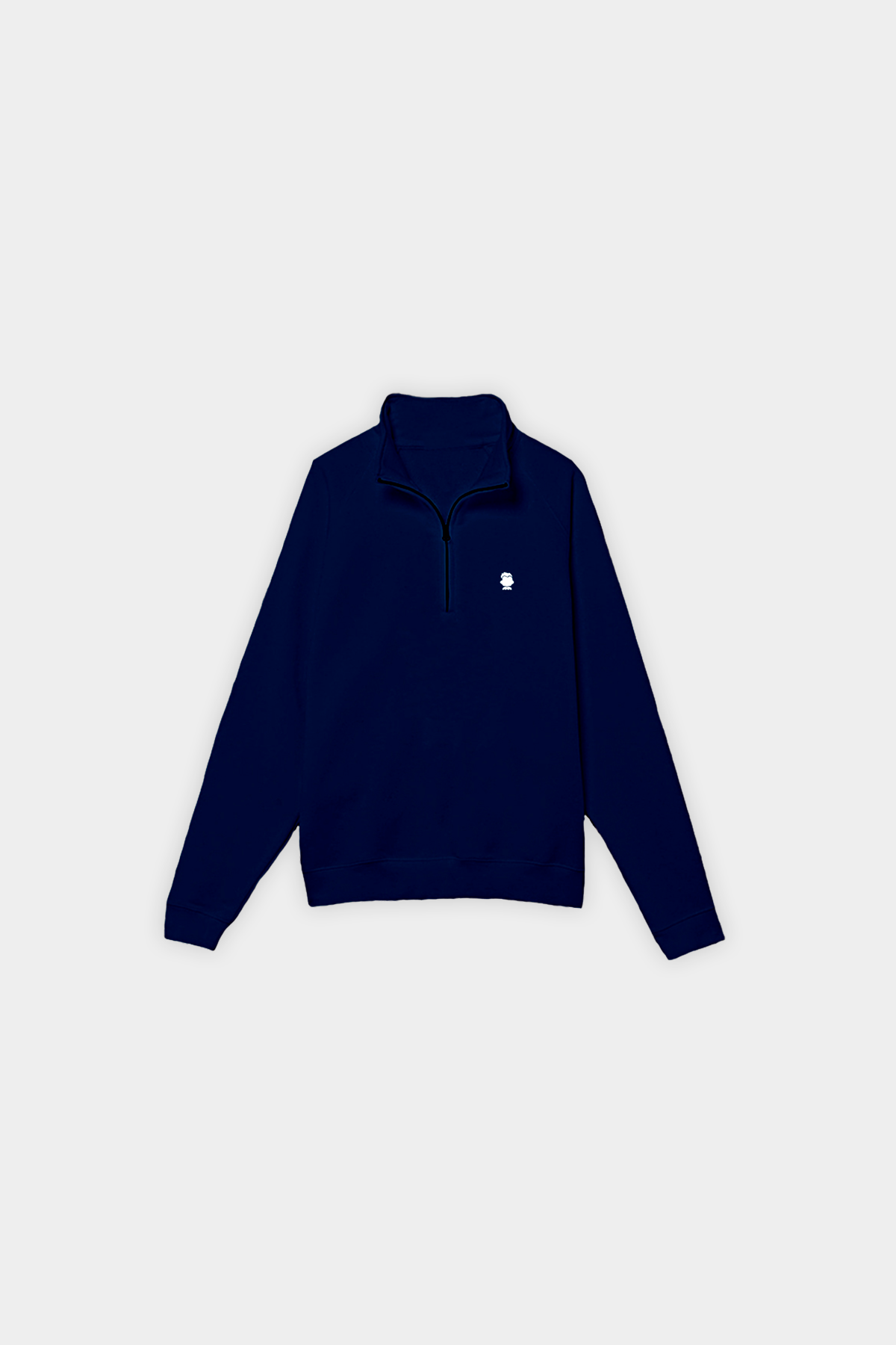 HALF ZIP BÁSICA MARINO