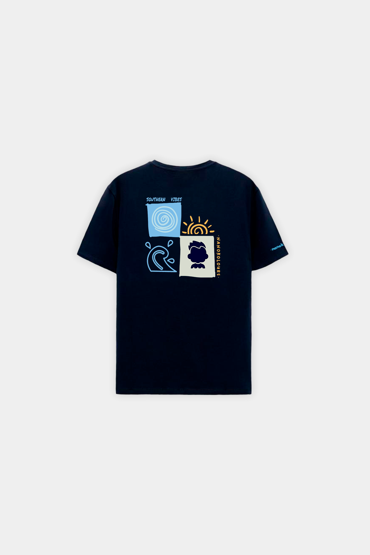 CAMISETA VIBES MARINO