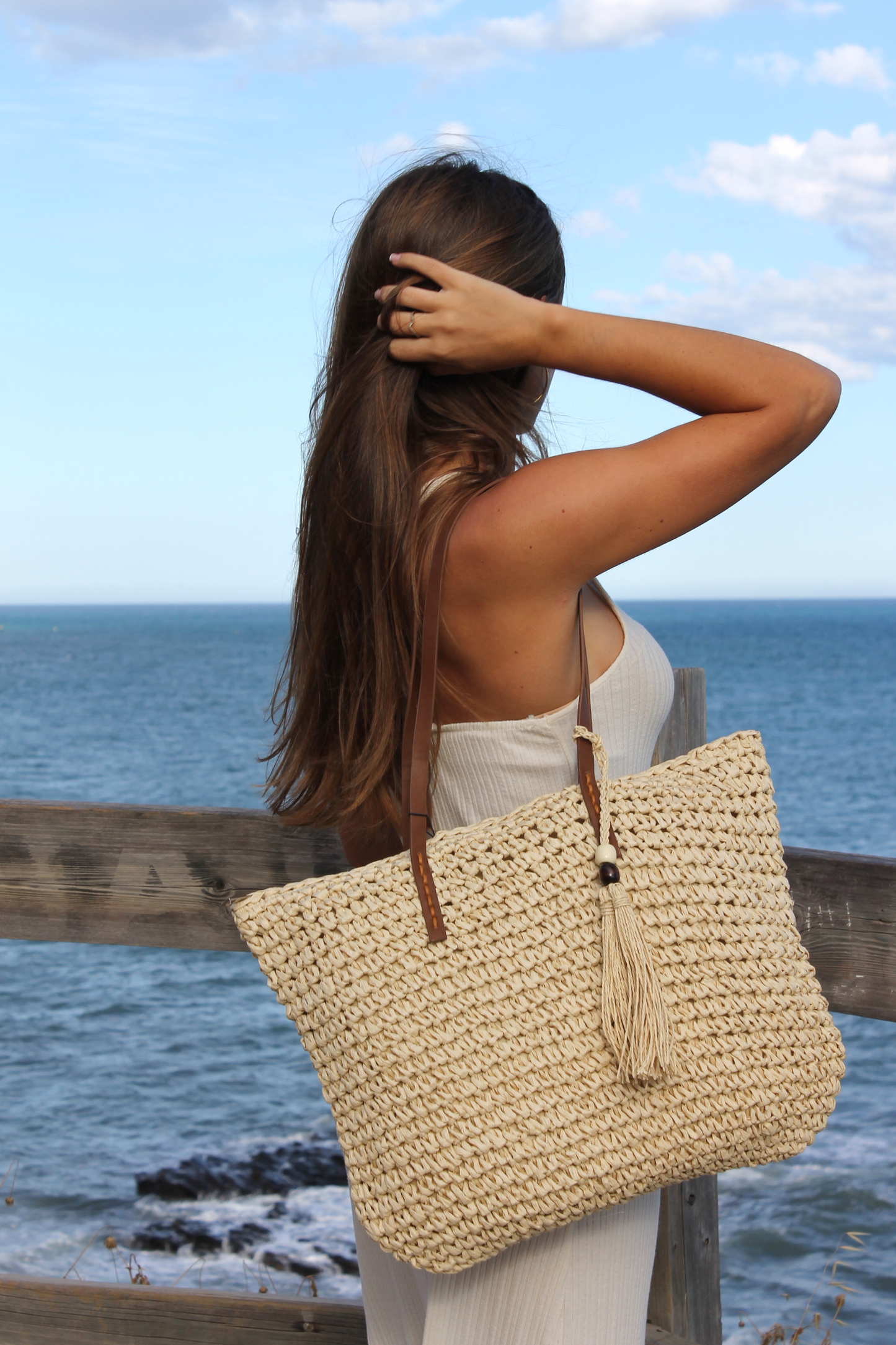 BOLSO PLAYA BEIGE