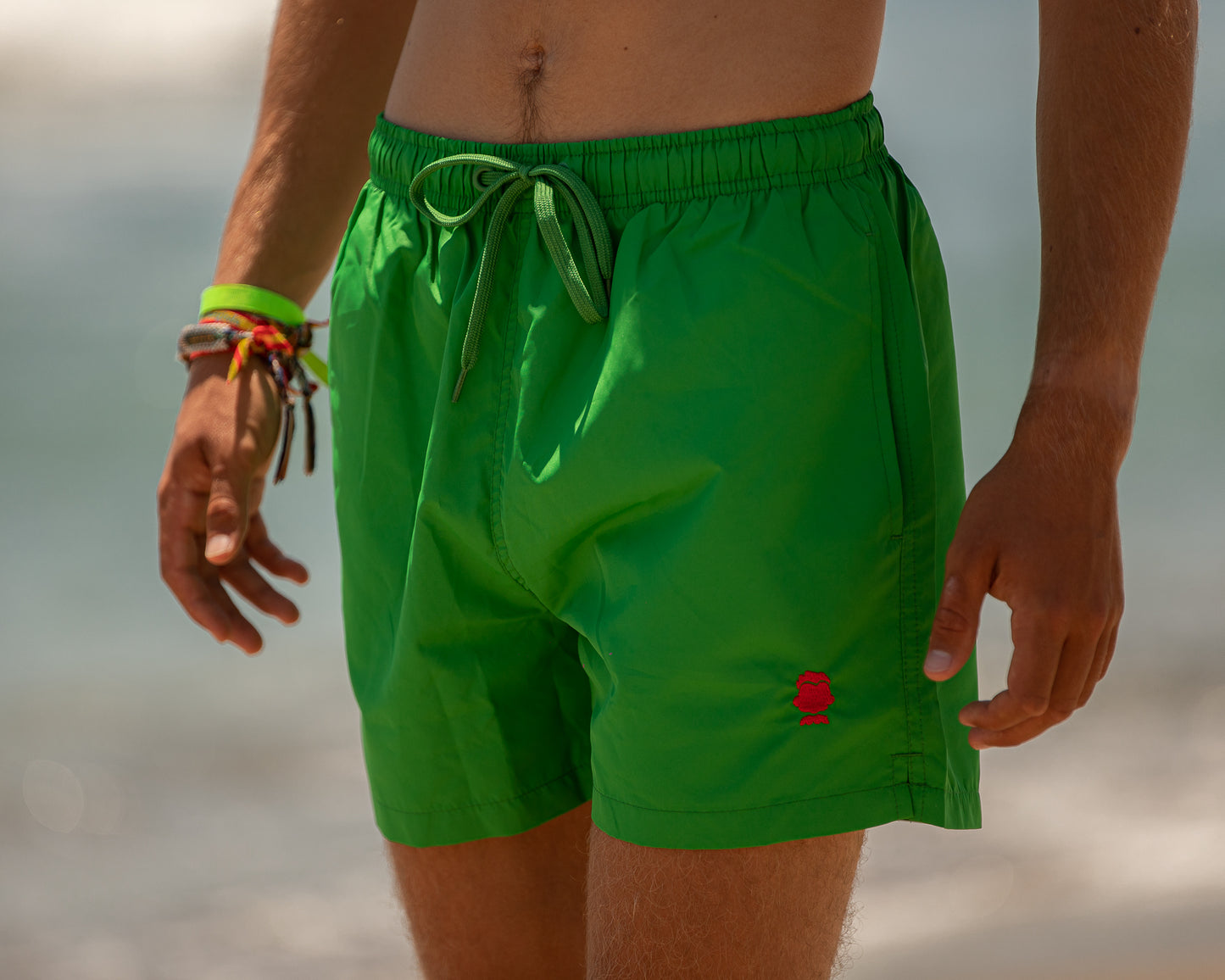 BAÑADOR BÁSICO VERDE