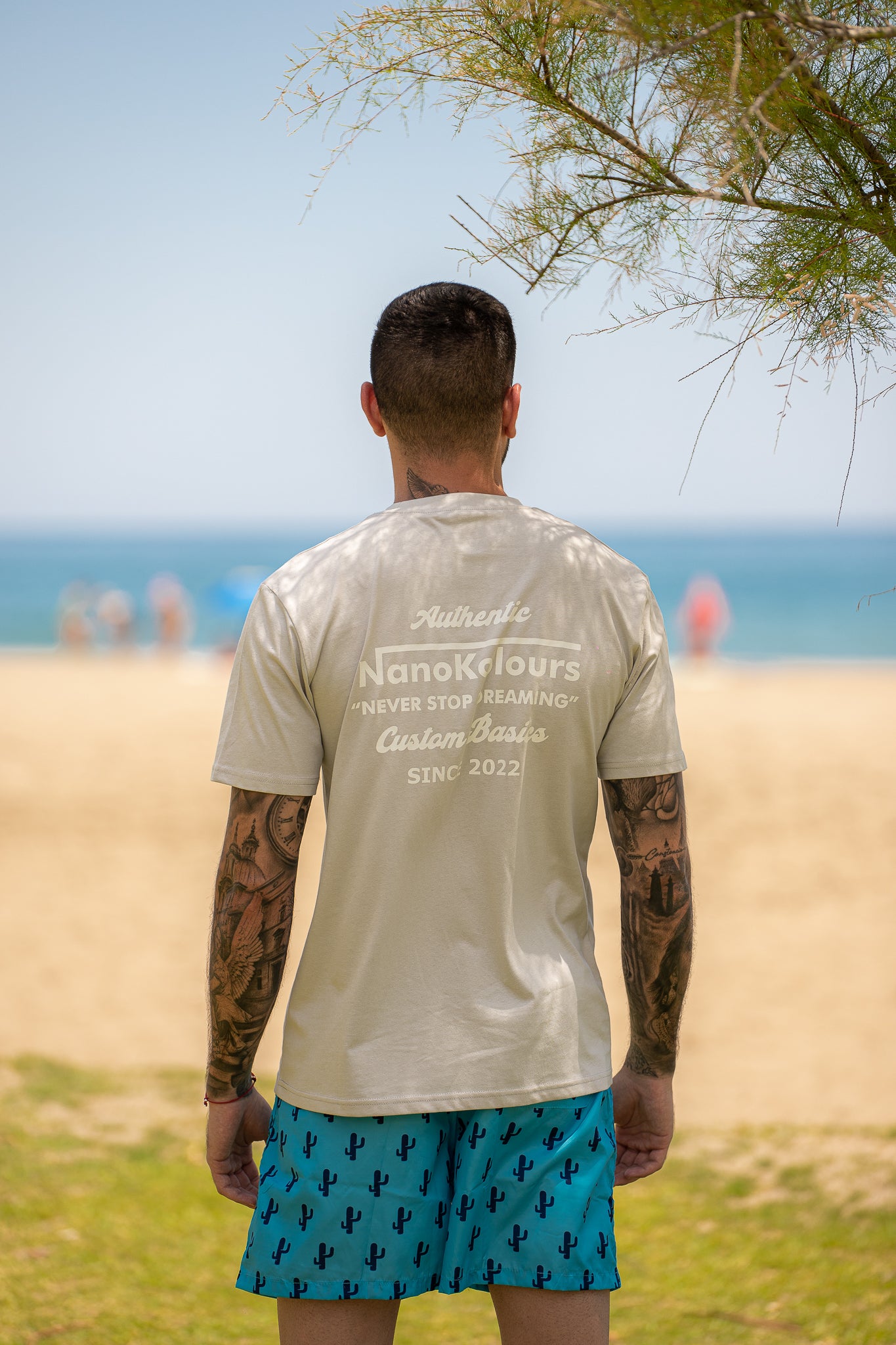 CAMISETA PRINT CLASSIC GRIS