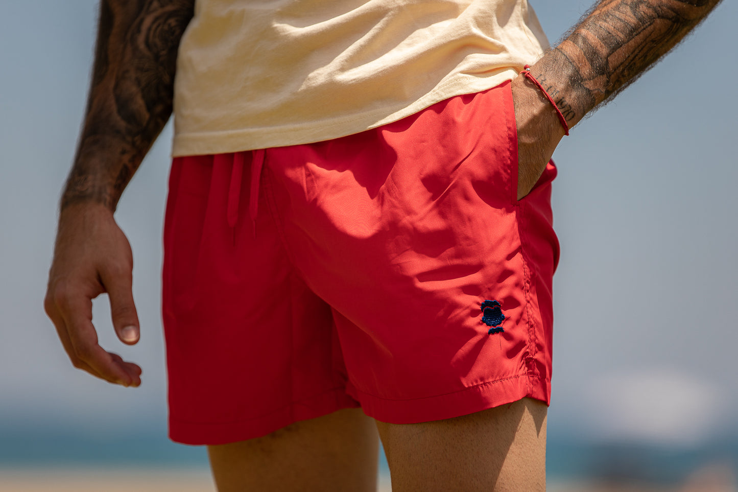 BAÑADOR BÁSICO ROJO