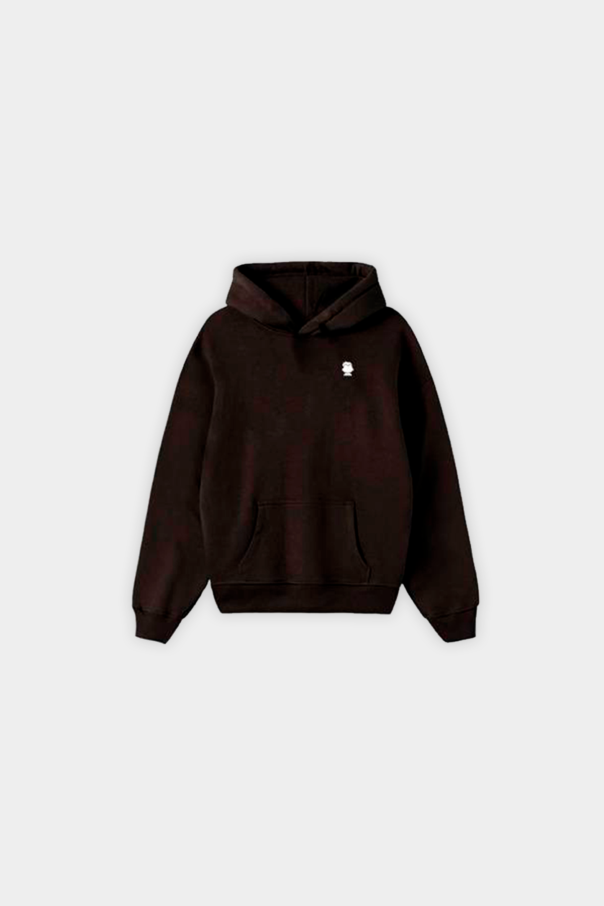 HOODIE PRINT FRASE CHOCOLATE