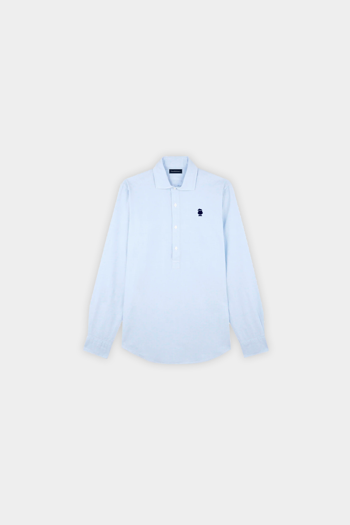 CAMISA POLERA CELESTE