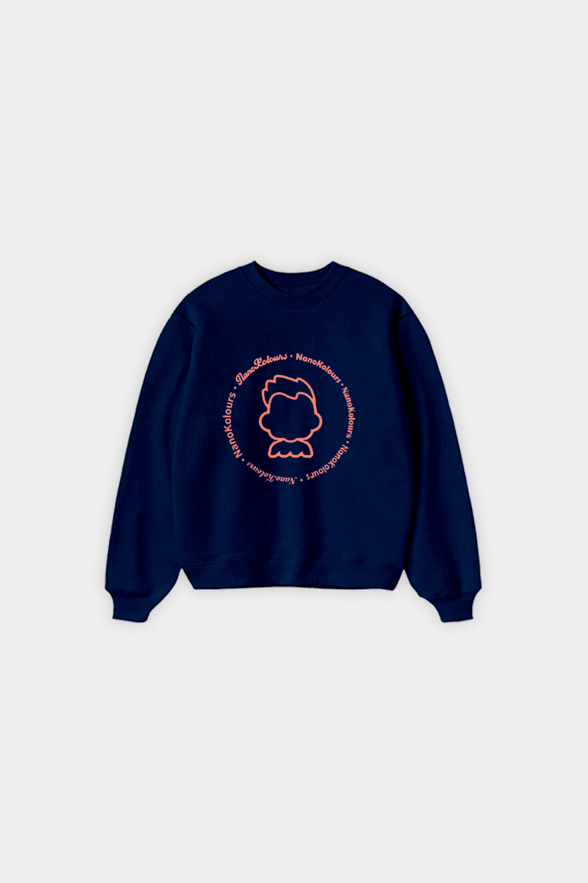 CREWNECK LOGOTIPO PECHO MARINO