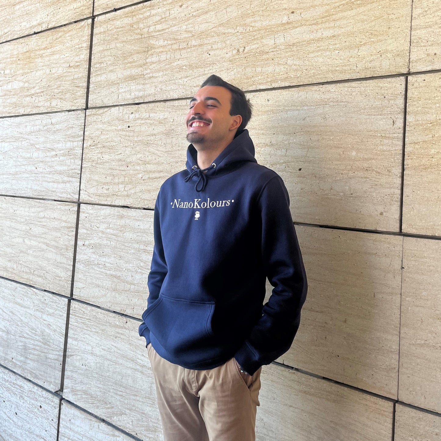 HOODIE CLÁSICA MARINO